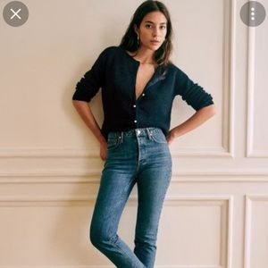 Sezane Gaspard sweater in Navy Blue XXS / XS